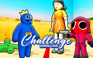 Juega gratis a Rainbow Squid Challenge
