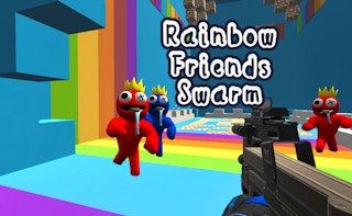 Rainbow Friends Swarm game cover