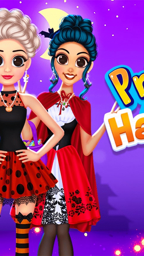 Rainbow Girls Halloween Salon