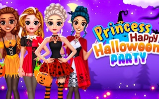 Rainbow Girls Halloween Salon game cover