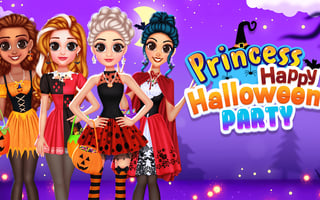 Rainbow Girls Halloween Salon game cover