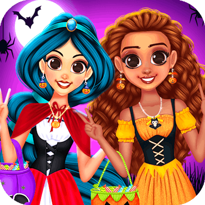 Rainbow Girls Halloween Salon By Gamepix