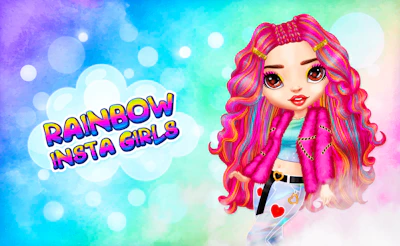 Rainbow Insta Girls game