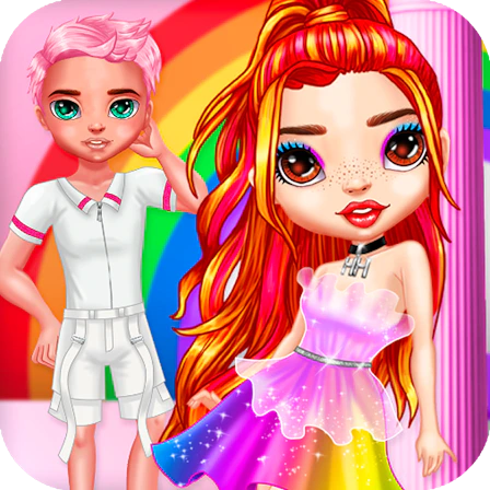 Rainbow Insta Girls game thumbnail