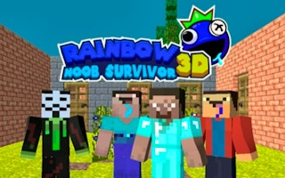 Rainbow Noob Survivor game cover