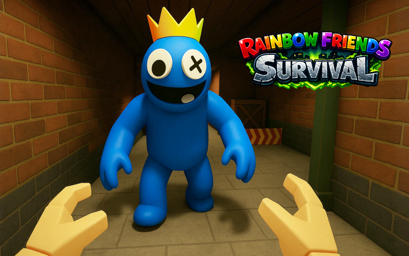 Rainbow Friends. Survival