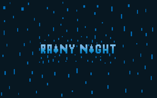 Rainy Night game cover