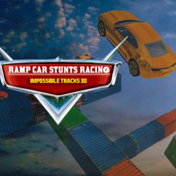 Racing Car Stunts: Crazy Track 🕹️ Play Now on GamePix