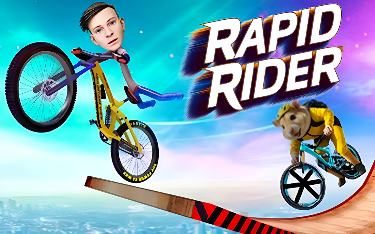 Play Rapid Rider — free online Bike game