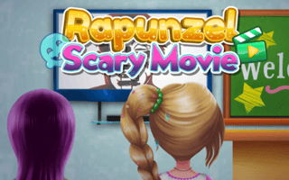 Rapunzel Scary Movie game cover
