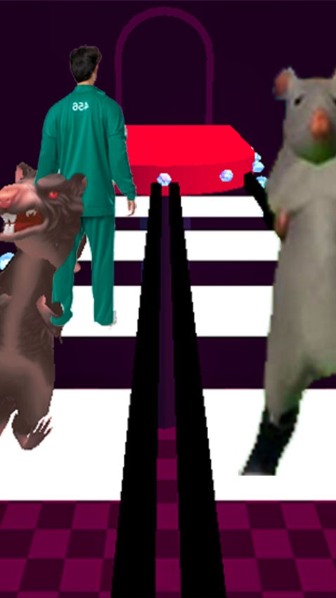 Ratomilton Challenge Squid Game Glass Bridge