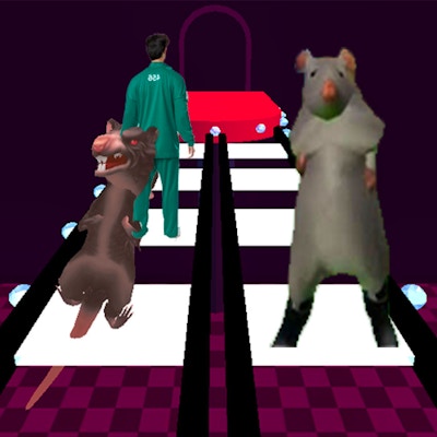 Ratomilton Challenge Squid Game Glass Bridge By Gamepix