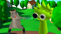 Ratomilton Meets Sprunki Physics Puzzle Adventure