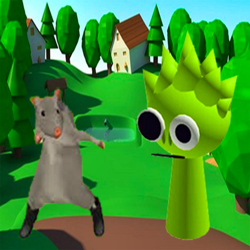 Ratomilton Meets Sprunki Physics Puzzle Adventure Unblocked