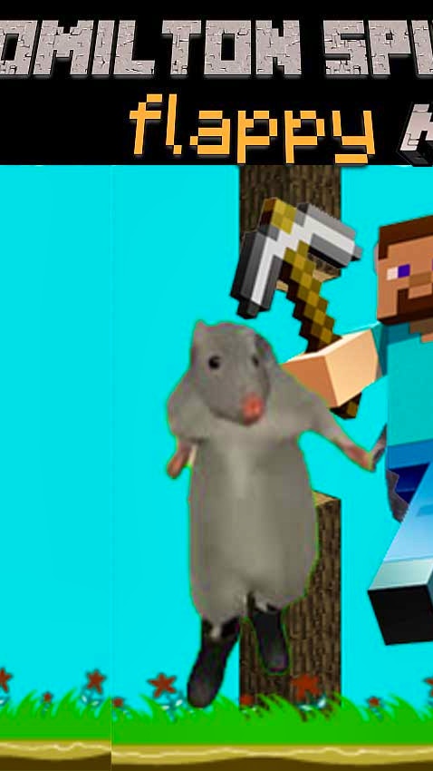 Ratomilton Spinning Flappy Minecraft