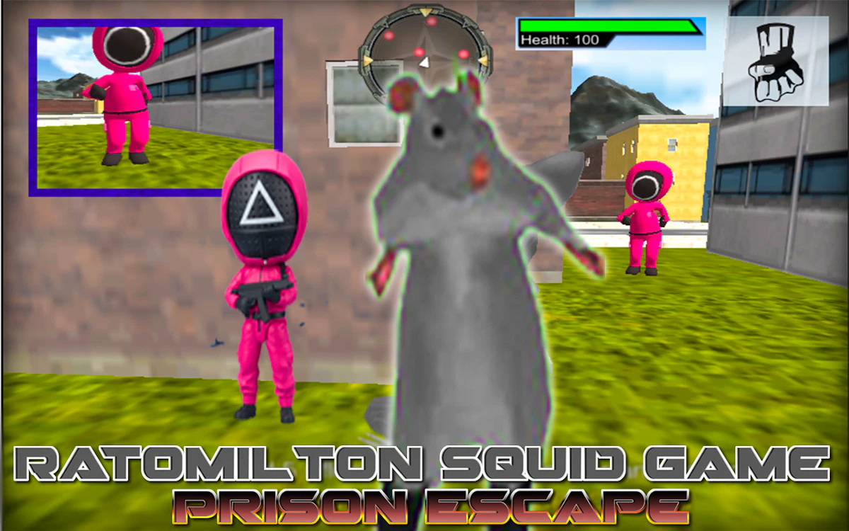Play Ratomilton Squid Game Prison Escape — free online Escape game