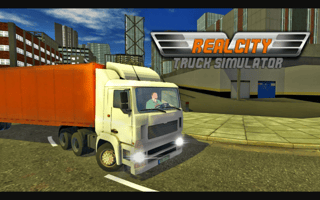 Real City Truck Simulator game cover