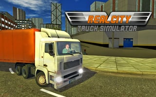 Real City Truck Simulator game cover