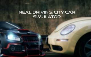 Real Driving: City Car Simulator game cover