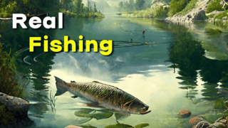 Real Fishing game cover