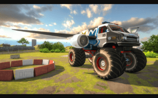 Real Flying Truck Simulator 3d game cover