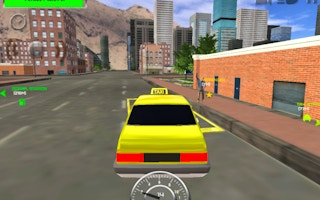 Real Taxi Driver game cover