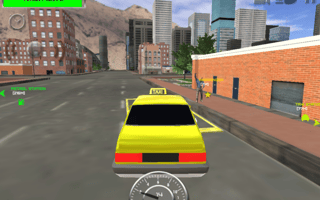 Real Taxi Driver game cover
