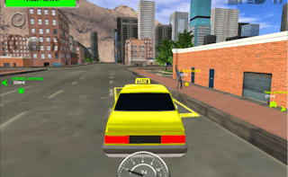 Real Taxi Driver game cover