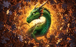 Realistic Dragon Jigsaw Puzzle