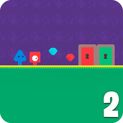 Red and Blue Adventure 2 By Gamepix