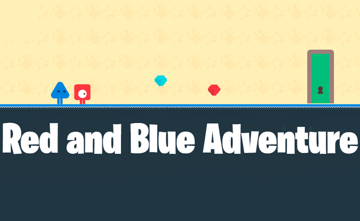 Play Red and Blue Adventure — free online Two Player game