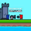 Red and Blue Castlewars banner