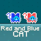 Red and Blue Cat