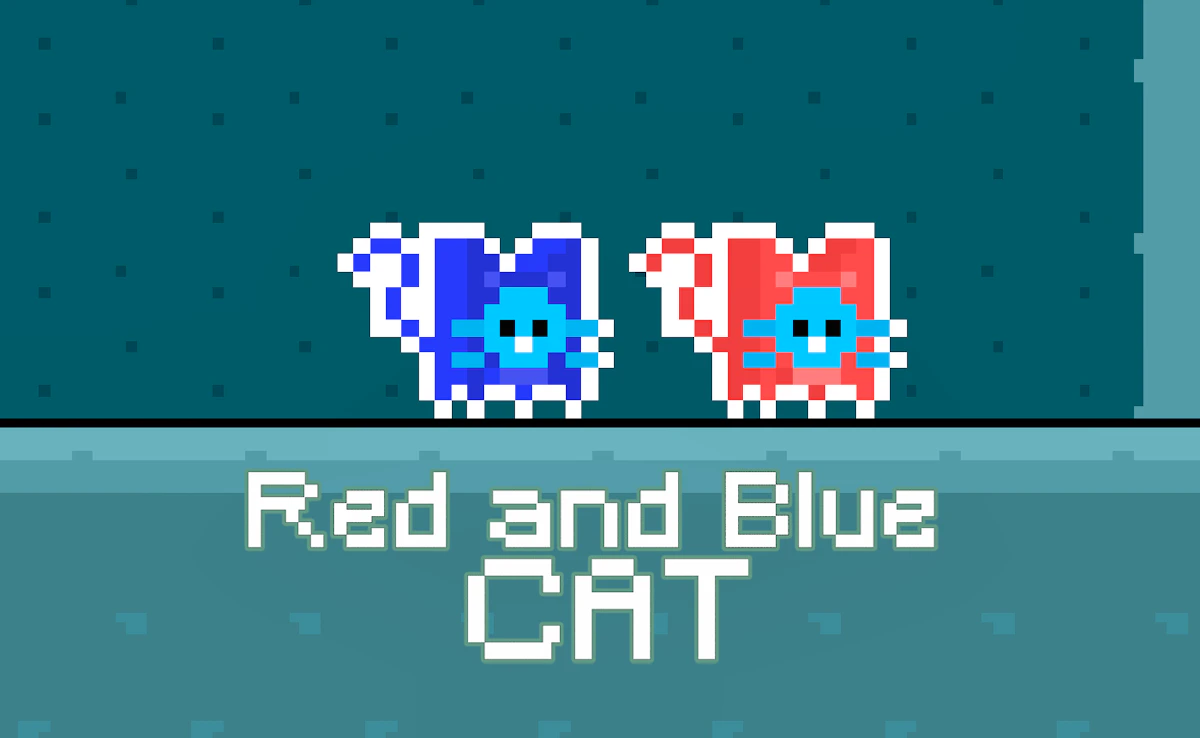 Play Red and Blue Cat — free online Animal game
