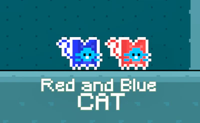 Red and Blue Cat cover art