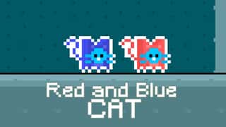 Red And Blue Cat