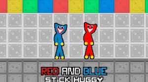 Image for Red and Blue Stick Huggy