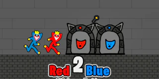 Red and Blue Stickman Huggy 2 thumbnail