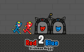 Red and Blue Stickman Huggy 2