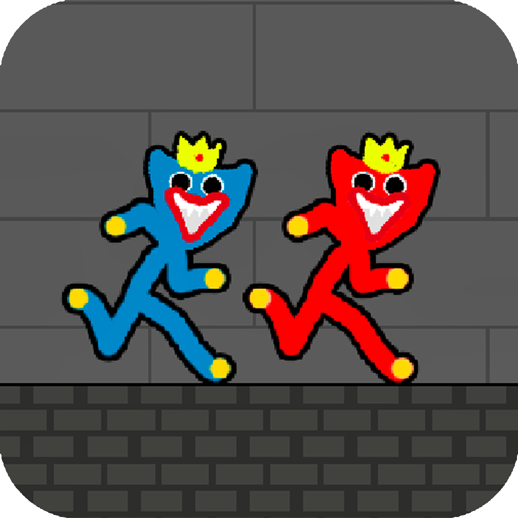 Red And Blue Stickman 2 🕹️ Play Now on GamePix