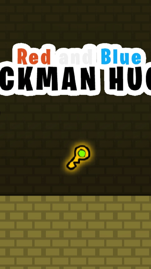 Red and Blue Stickman Huggy