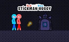 Red and Blue Stickman Rope - Free Online Browser Game