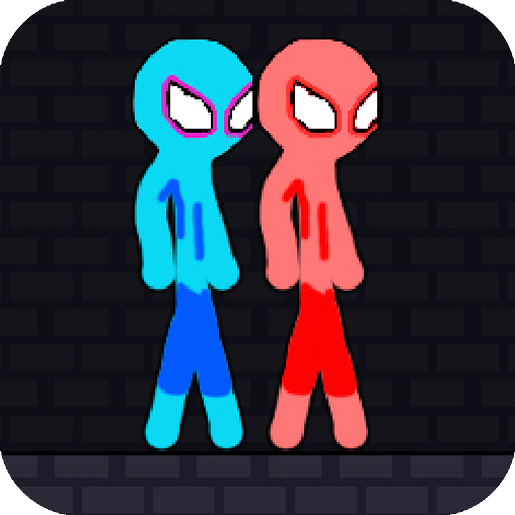 Red And Blue Stickman 2 🕹️ Play Now on GamePix