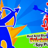 Red And Blue Stickman Spy Puzzles 2