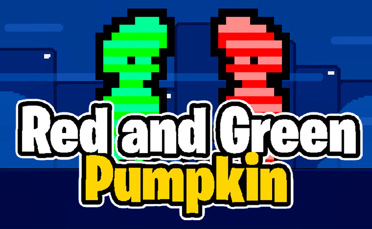 Play Red and Green Pumpkin — free online Pixel game
