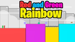 Red and Green Rainbow