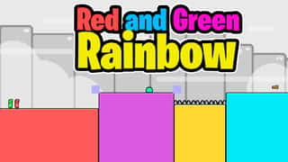 Red And Green Rainbow