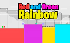 Red and Green Rainbow