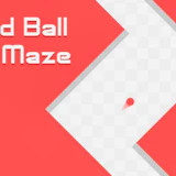 Red Ball In Maze