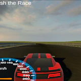 Red Car F8 RaceTrack